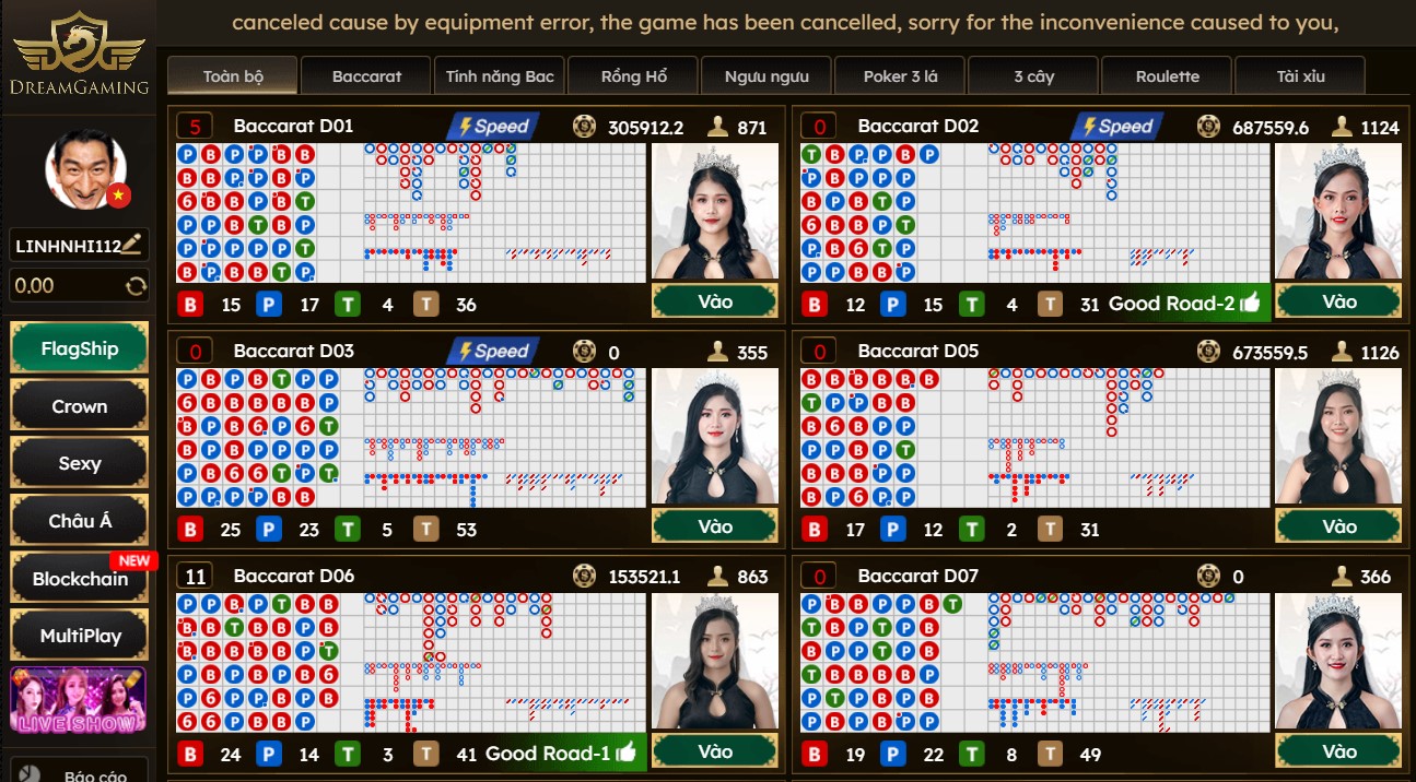 DG Casino cung cấp 8 tựa game bài siêu hấp dẫn.